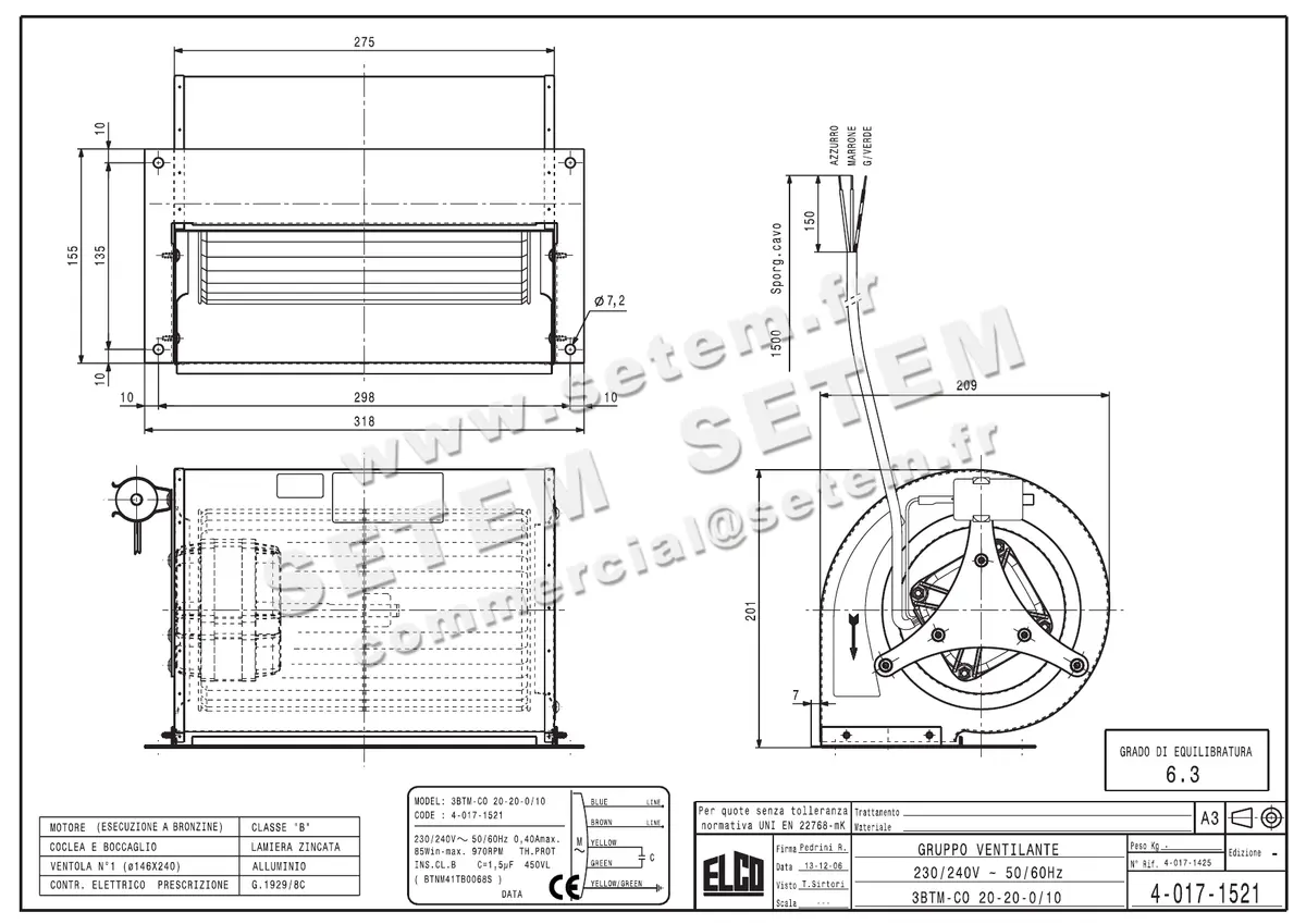 1519001108-GMV ELCOMOTEUR 3BTM.CO.20.20.0/10 *40171521*