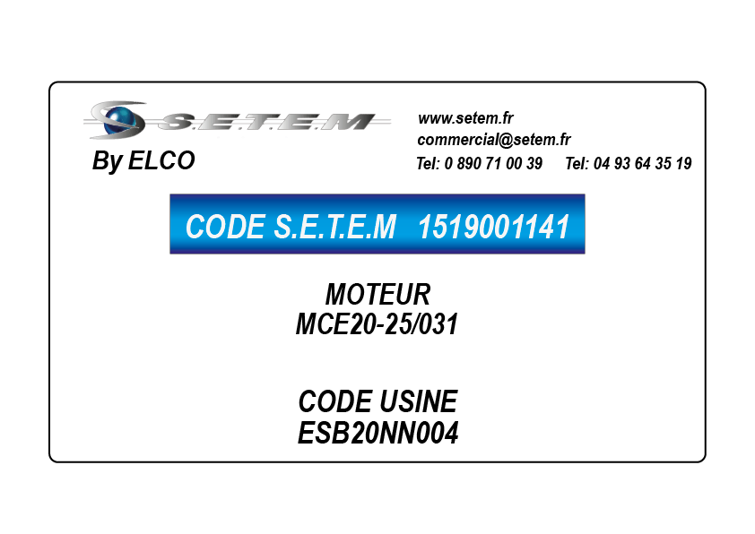 1519001141-MOTEUR ELCOMOTEUR MCE20-25/031 *ESB20NN004*