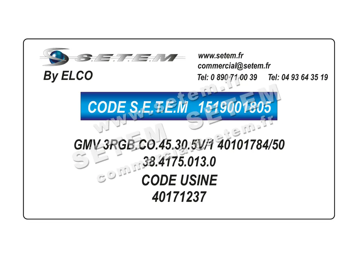 1519001805-GMV ELCOMOTEUR 3RGB.CO.45.30.5V/1 40101784/50 "38.4175.013.0" *40171237*