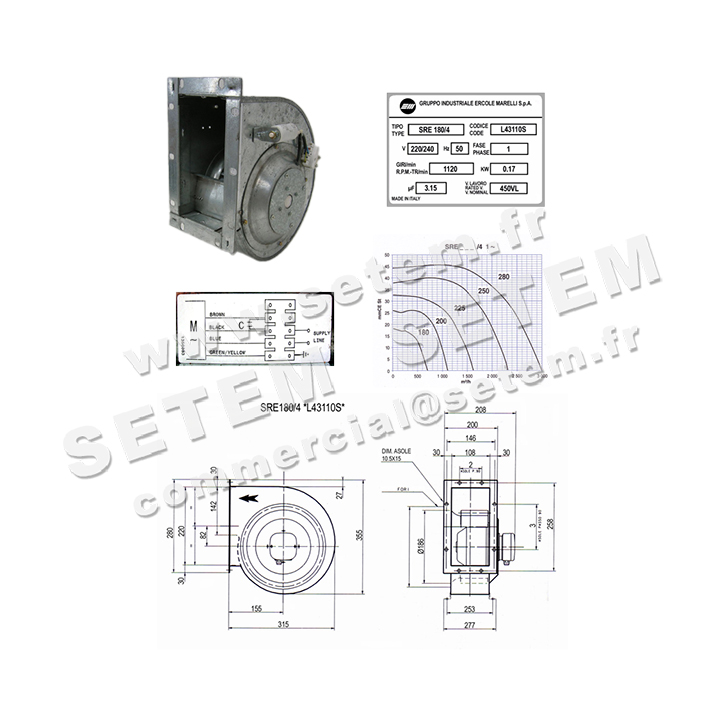 1519002300-VENTILATEUR ELCOMOTEUR SRE180/4M R09X.4M.3518 4.IXN.016 *L43110S* 2