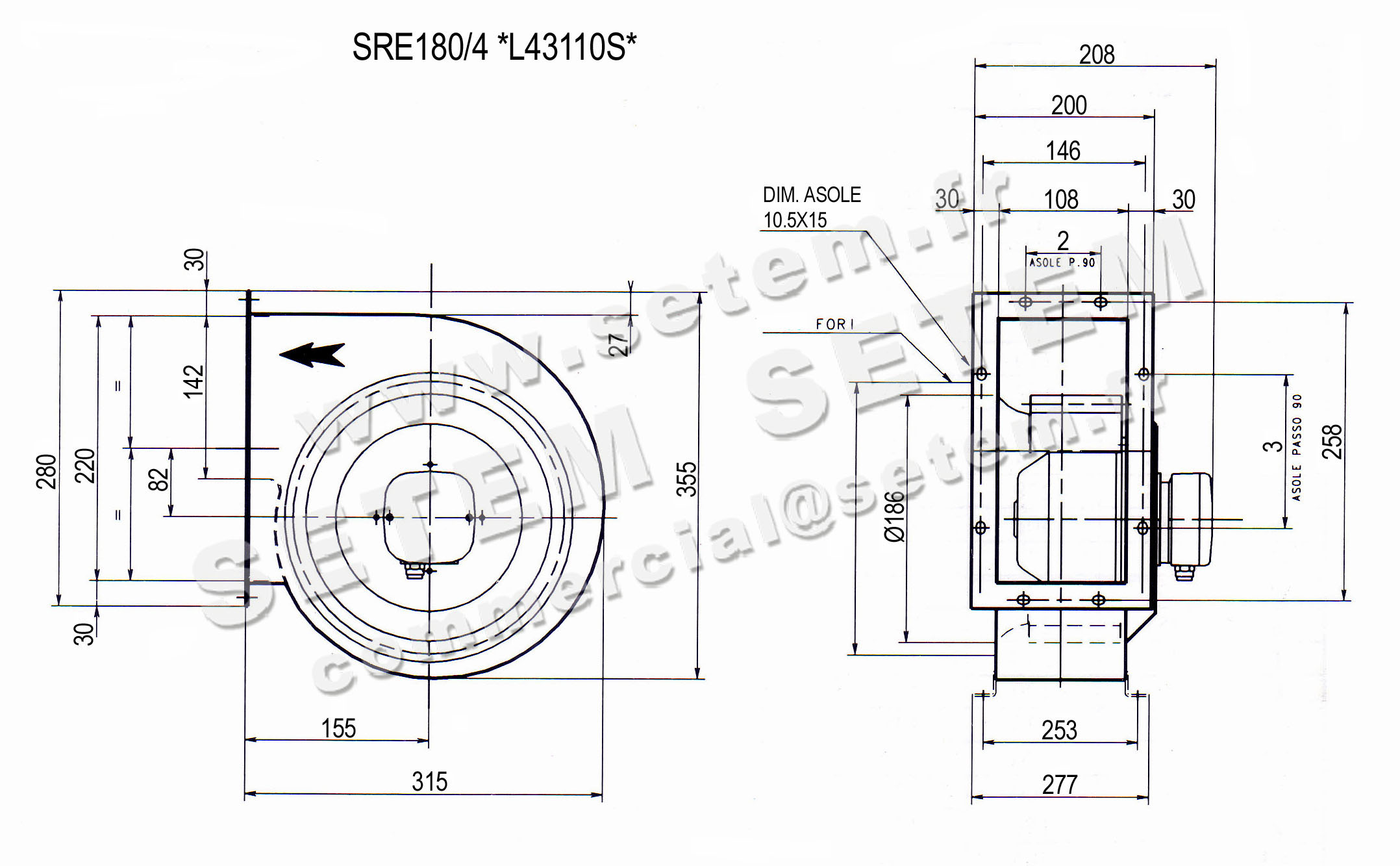 1519002300-VENTILATEUR ELCOMOTEUR SRE180/4M R09X.4M.3518 4.IXN.016 *L43110S* 4