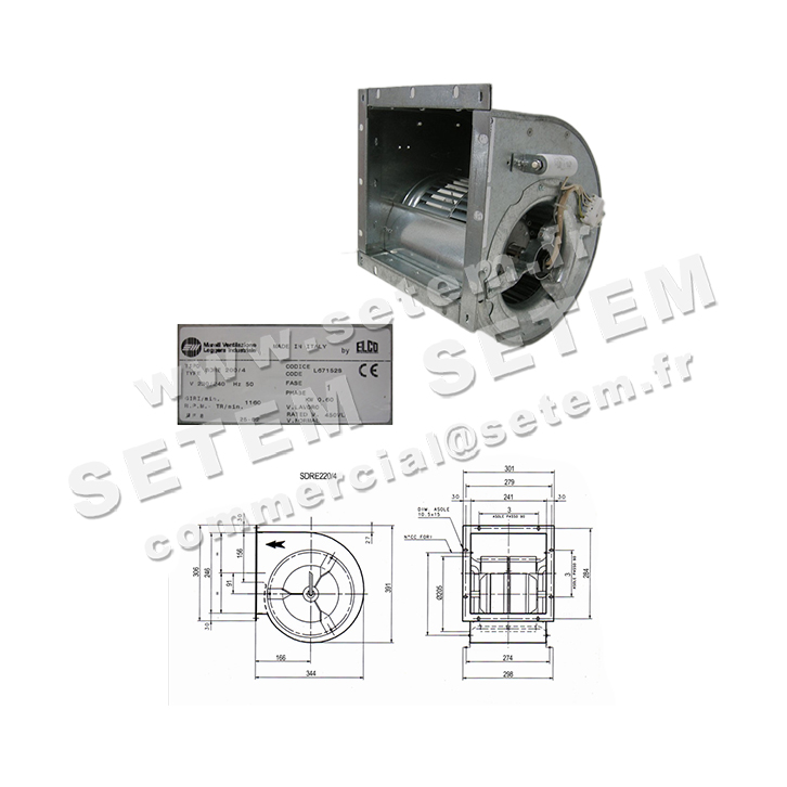 1519002331-VENTILATEUR ELCOMOTEUR SDRE200/4M *L67152S* 2