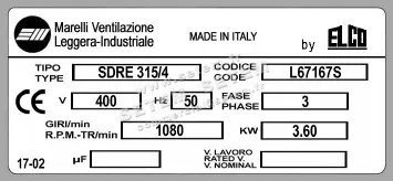 1519002345-VENTILATEUR ELCOMOTEUR SDRE315/4T *L67167S*