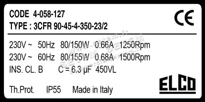 1519003008-VENTILATEUR ELCOMOTEUR 3CFR90.45.4.350.23/2 *4058127* 2
