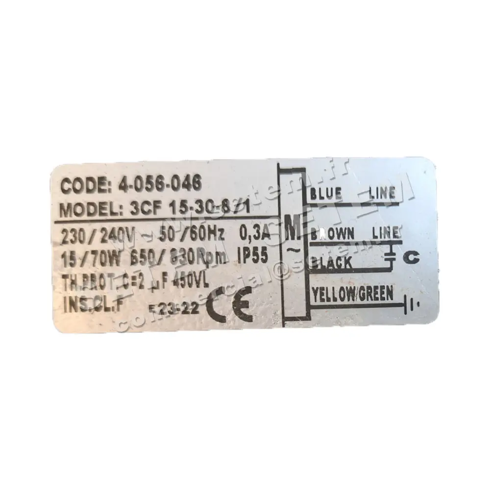 MOTOREDUCTEUR 3CF15-30-8/1 *4056046*