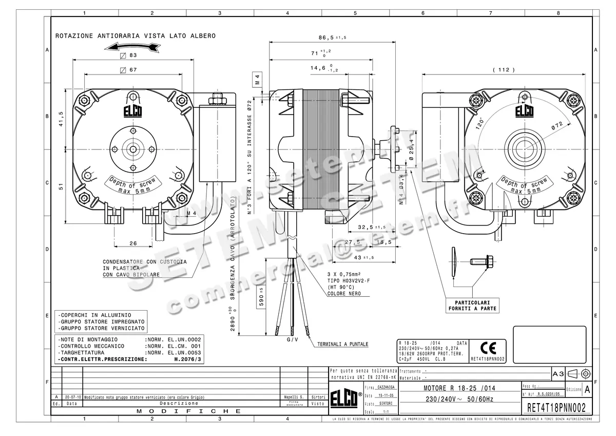 1519005014-MOTEUR ELCOMOTEUR R18.25/014 *RET4T18PNN002* 3