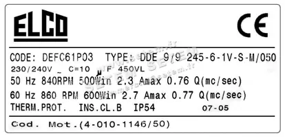1519005514-VENTILATEUR ELCOMOTEUR DDE9/9 245W 6P M230V 1V 40101146/50 +PI *DEFC61P03* 3