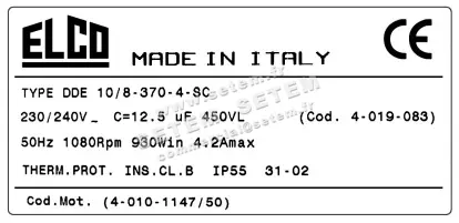 1519005532-VENTILATEUR ELCOMOTEUR DDE10/8 370W 4P M230V 1V 40101147/50 +PI *4019083* 3