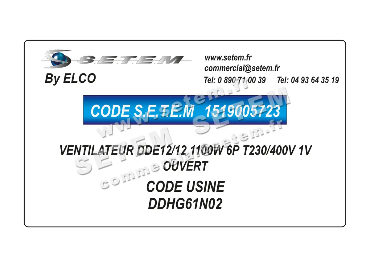 1519005723-VENTILATEUR ELCOMOTEUR DDE12/12 1100W 6P T230/400V 1V OUVERT *DDHG61N02*