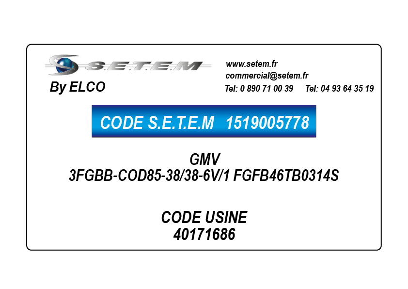 1519005778-GMV ELCOMOTEUR 3FGBB-COD85-38/38-6V/1 FGFB46TB0314S *40171686*