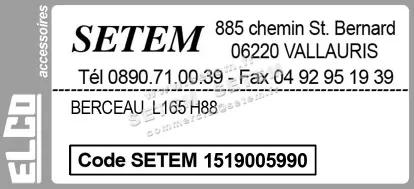 1519005990-BERCEAU MOTEUR ELCOMOTEUR L165 H88 2