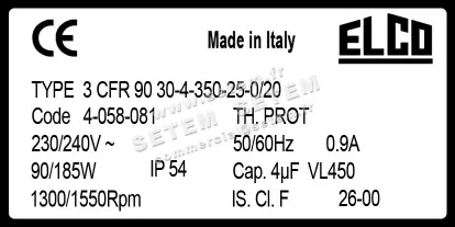 1519006081-VENTILATEUR ELCOMOTEUR 3CFR90.30.5.350.25.0/20 *4058081* 4