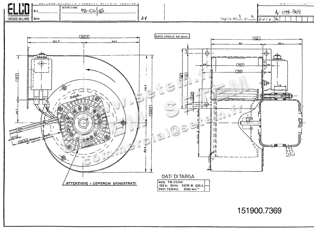 1519007369-VENTILATEUR ELCOMOTEUR FB.CO/45 *4017369*