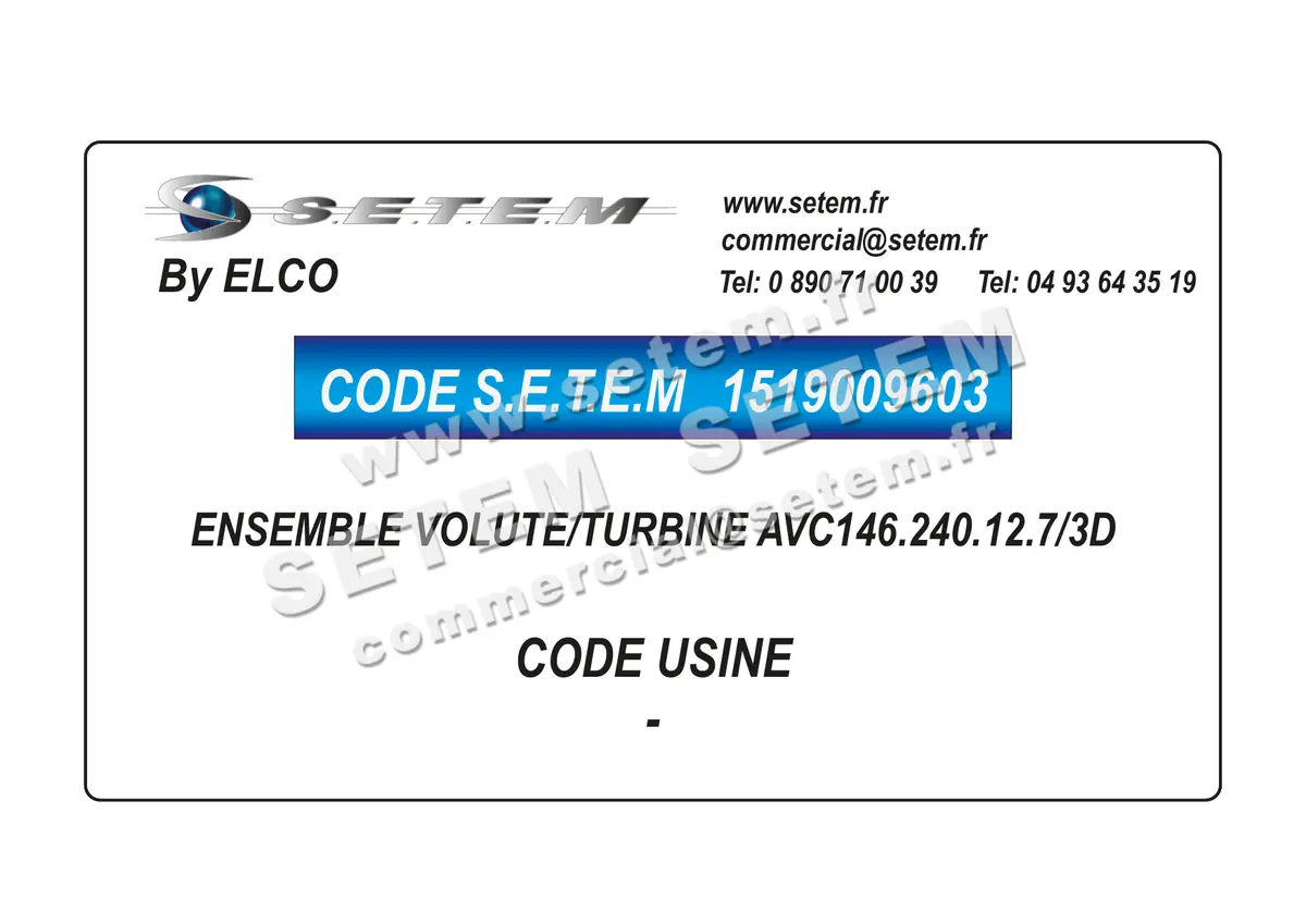 1519009603-ENSEMBLE VOLUTE/TURBINE ELCOMOTEUR AVC146.240.12.7/3D