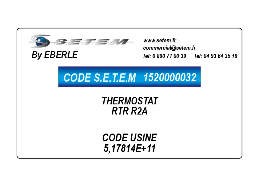 1520000032-THERMOSTAT EBERLE RTR R2A *517814152100*