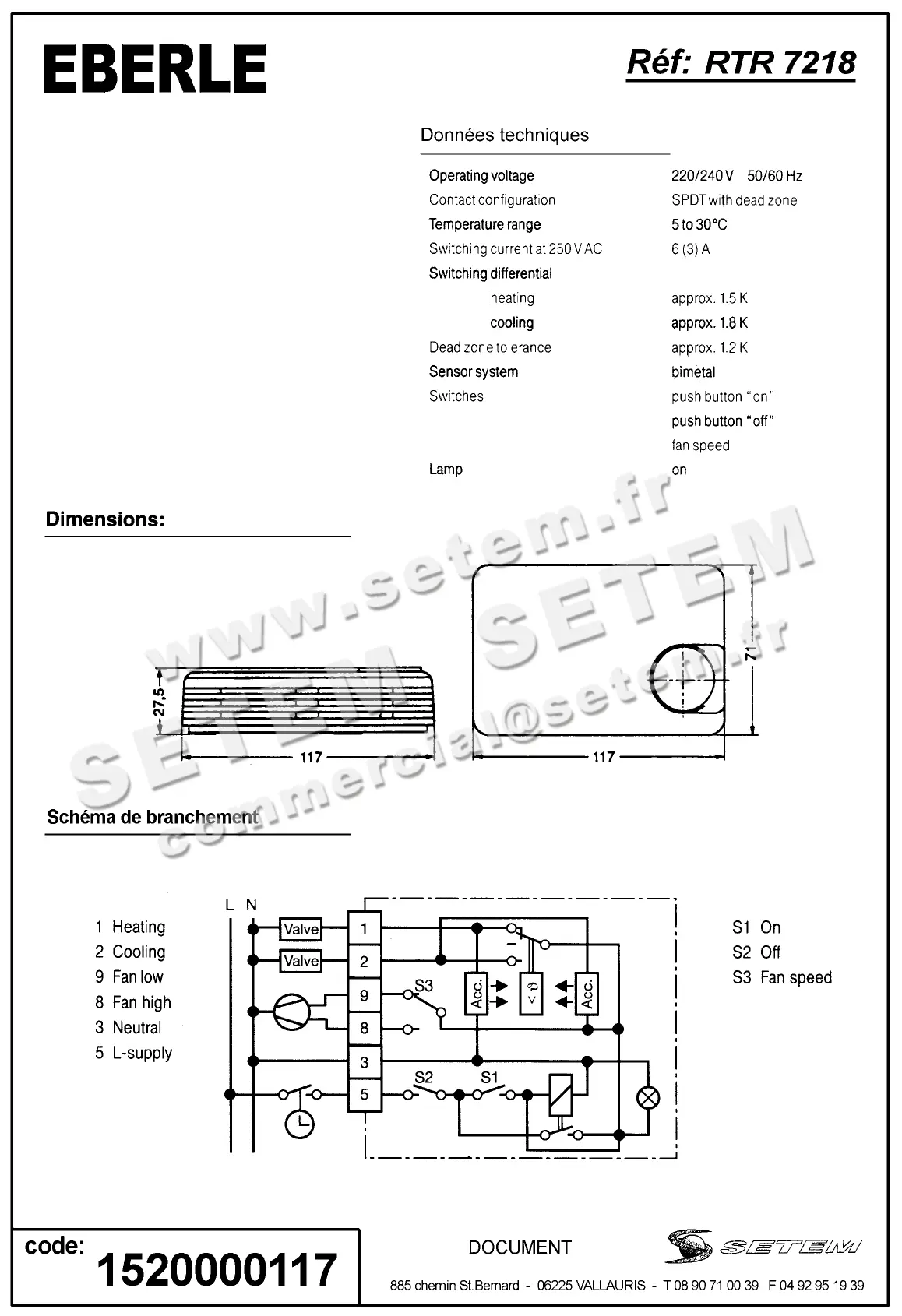 1520000117-THERMOSTAT EBERLE RTR 17225 7218 100