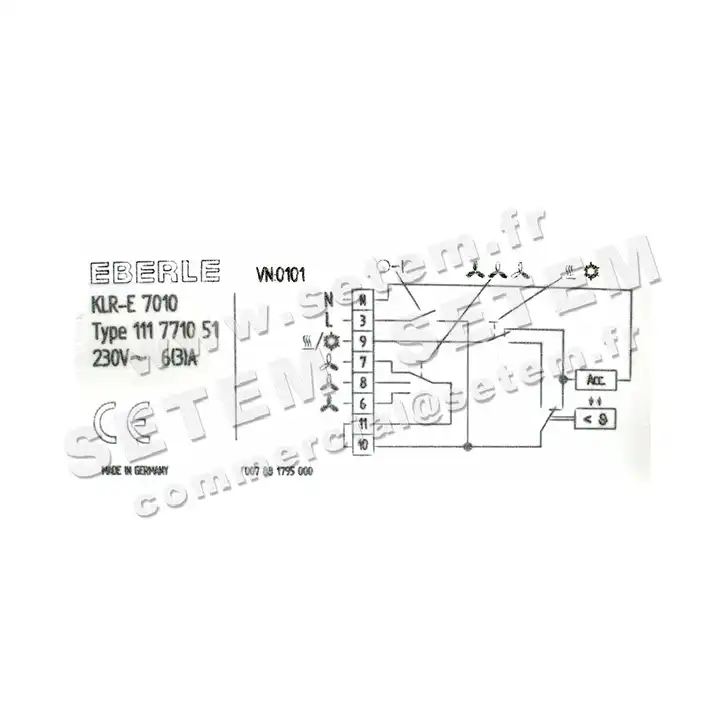 1520001401-THERMOSTAT EBERLE KLR.E7010 2