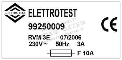 1534000011-VARIATEUR RVM3E ELETTROTES *99250009* 2