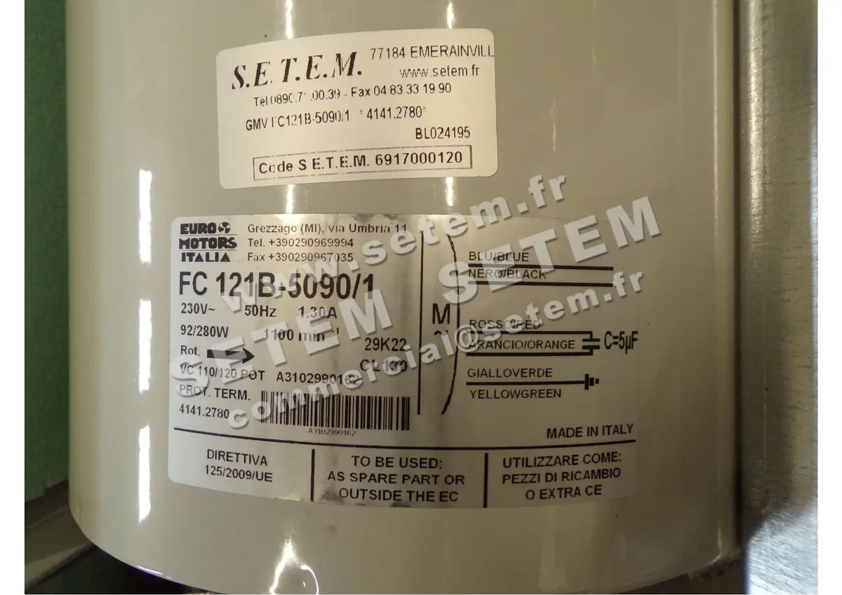 1539000020-GMV EUROMOTORS FC121B-5090/1 *4141.2780* 7