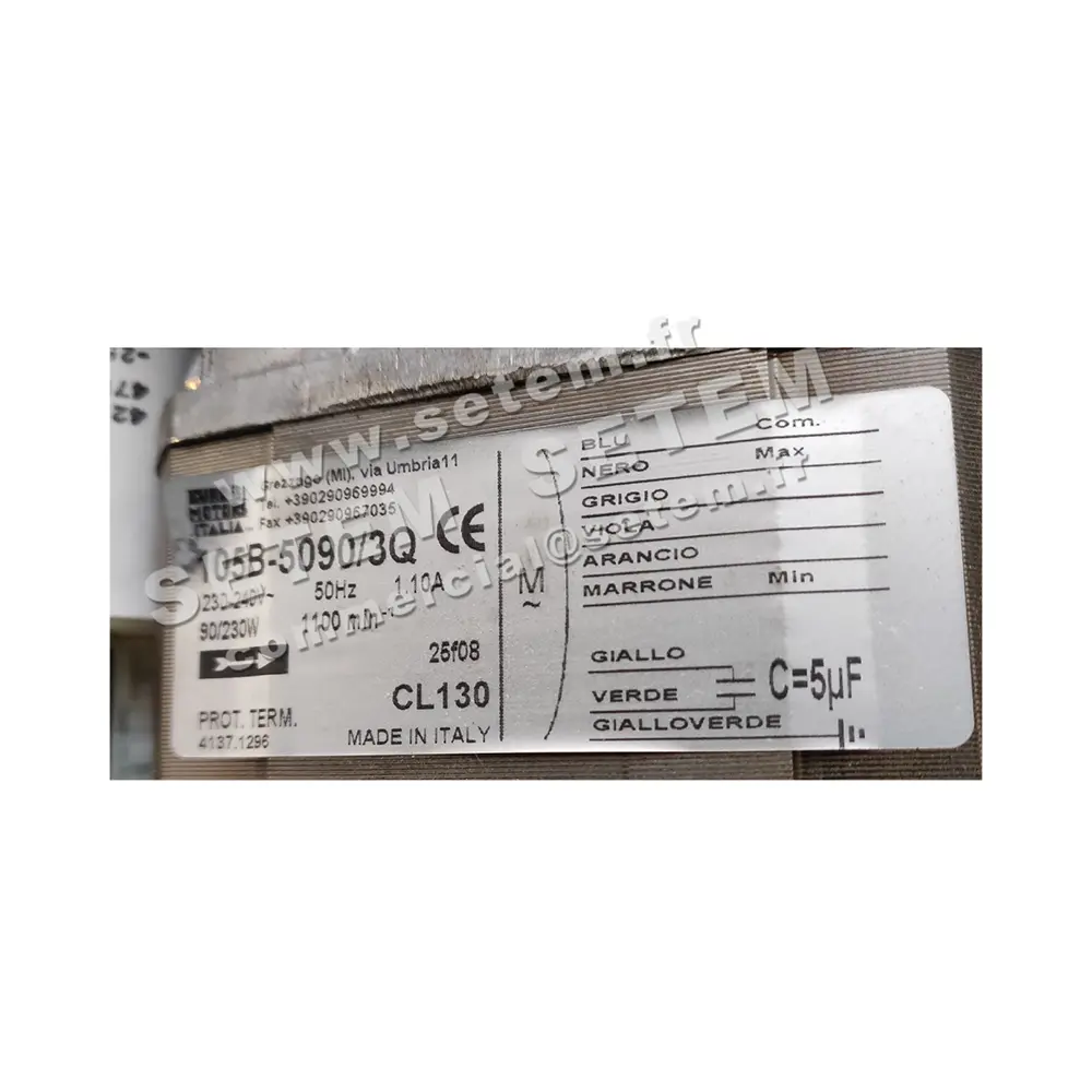 1539000022-MOTEUR EUROMOTORS 105B-5090/3Q *4137.1296* 2