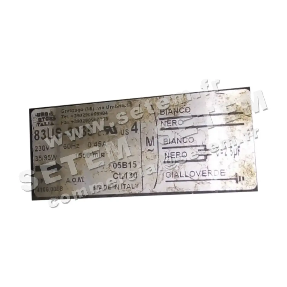 1539000036-MOTEUR EUROMOTORS 83US-3035/4 *4106.0008* 2