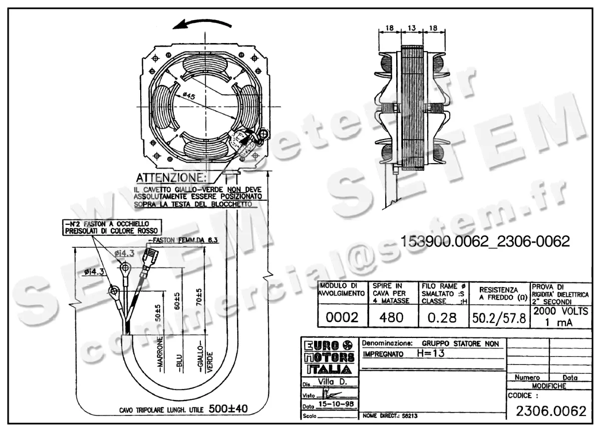 1539000062-STATOR EUROMOTORS 2306.0062