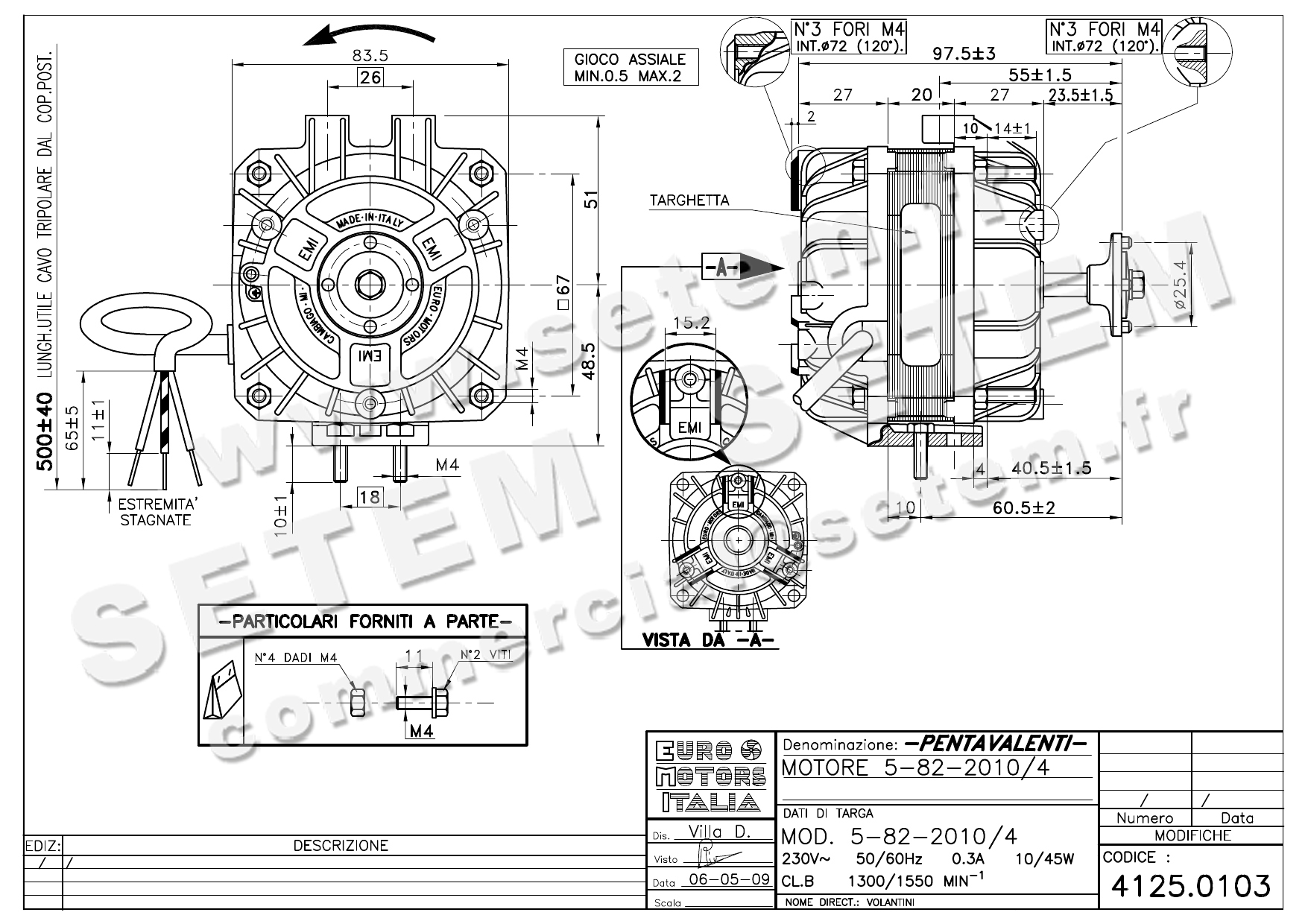 1539000085-MOTEUR EUROMOTORS 5-82-2010/4 *4125.0103*