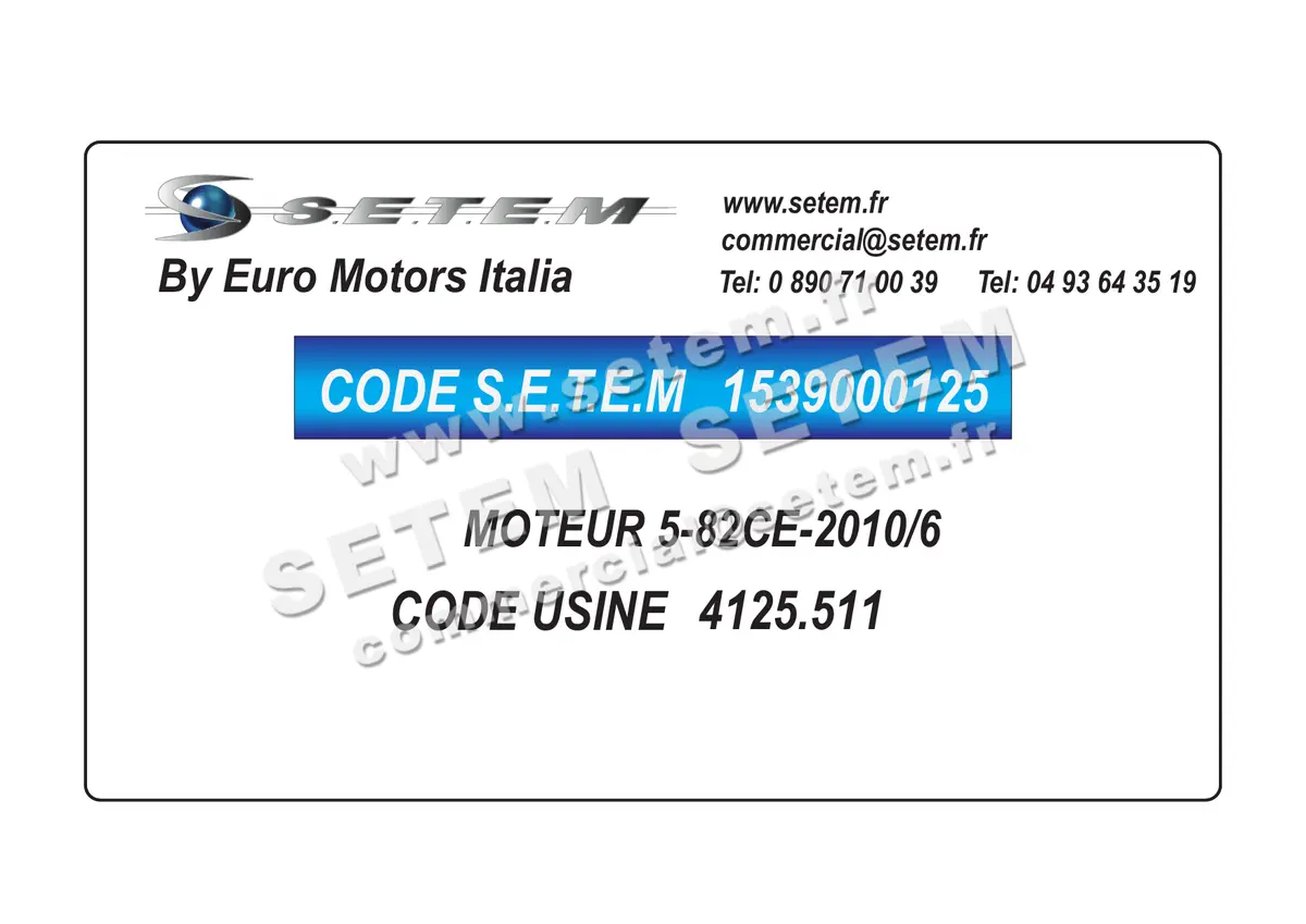 1539000125-MOTEUR EUROMOTORS 5-82CE-2010/6 *4125.5110* 2