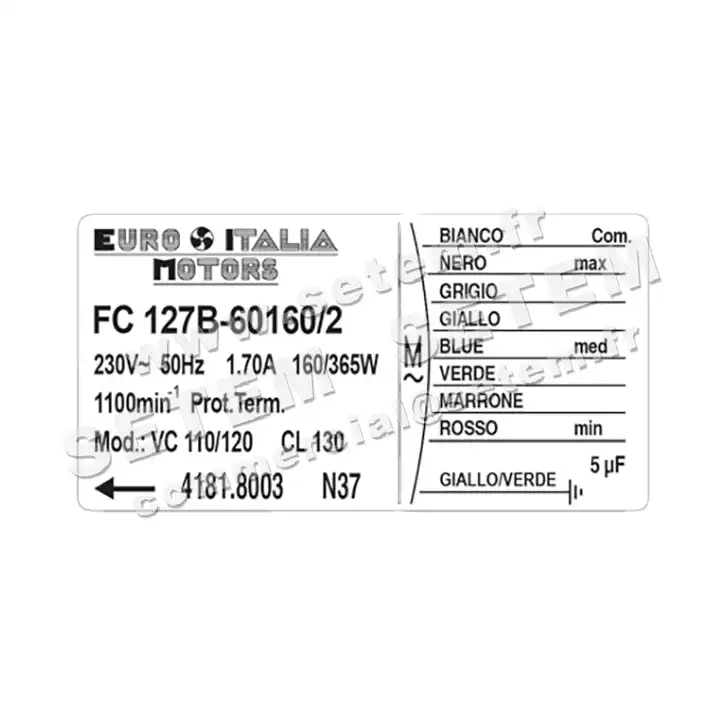 1539000127-GMV EUROMOTORS FC127B-60120/2 *4181.8003* 5