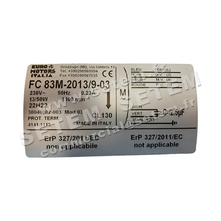 1539000138-VENTILATEUR EUROMOTORS FC83M-2013/9-03 "38040082-003" *4141.1112* 2