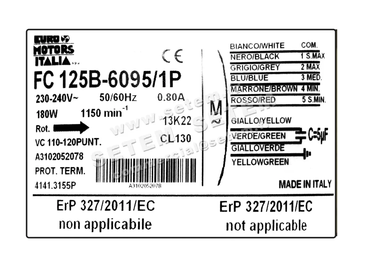 1539000249-GMV EUROMOTORS FC125B-6095/1P "A3102052078" *4141.3155P*