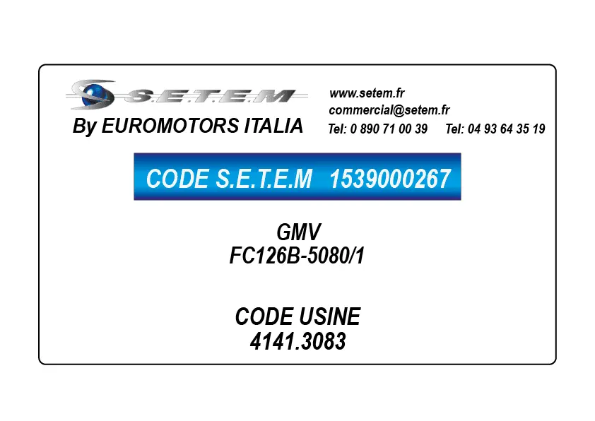 1539000267-GMV EUROMOTORS FC126B-5080/1 *4141.3083*