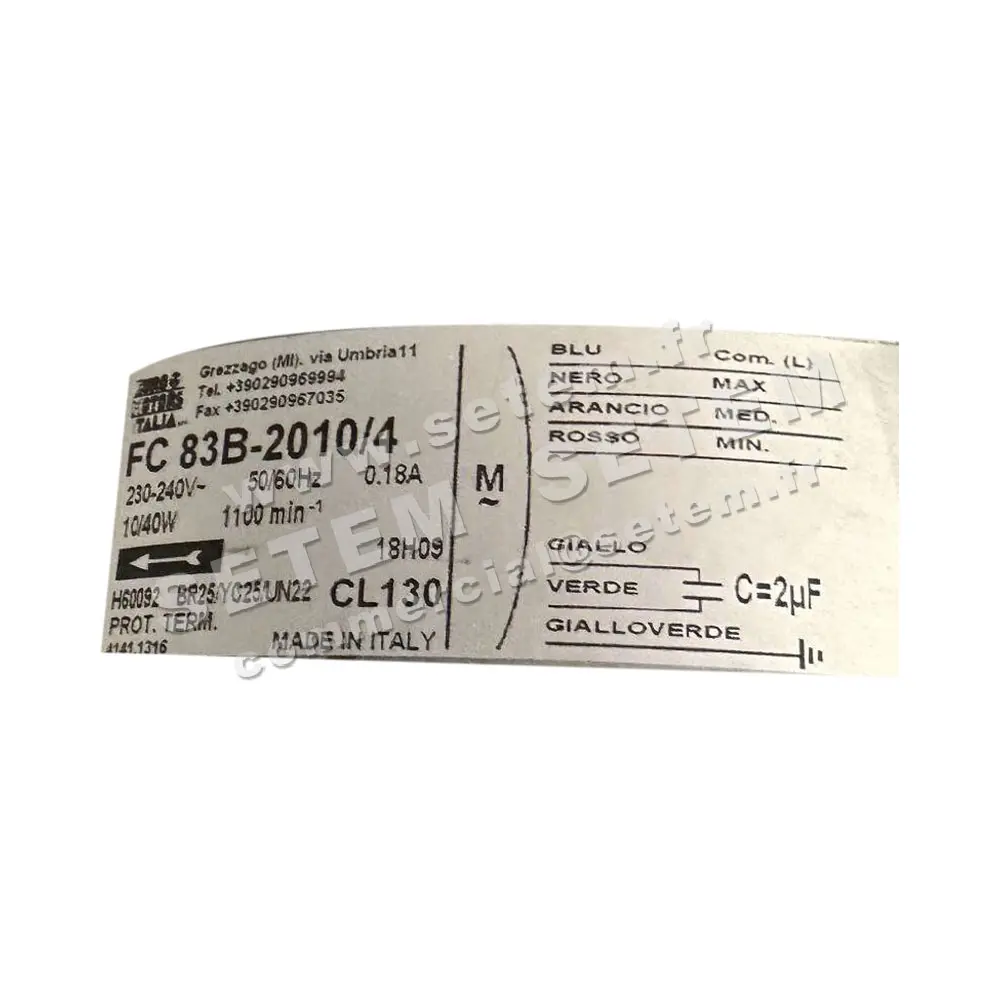 1539000305-GMV EUROMOTORS FC83B-2010/4 *4141.1316*