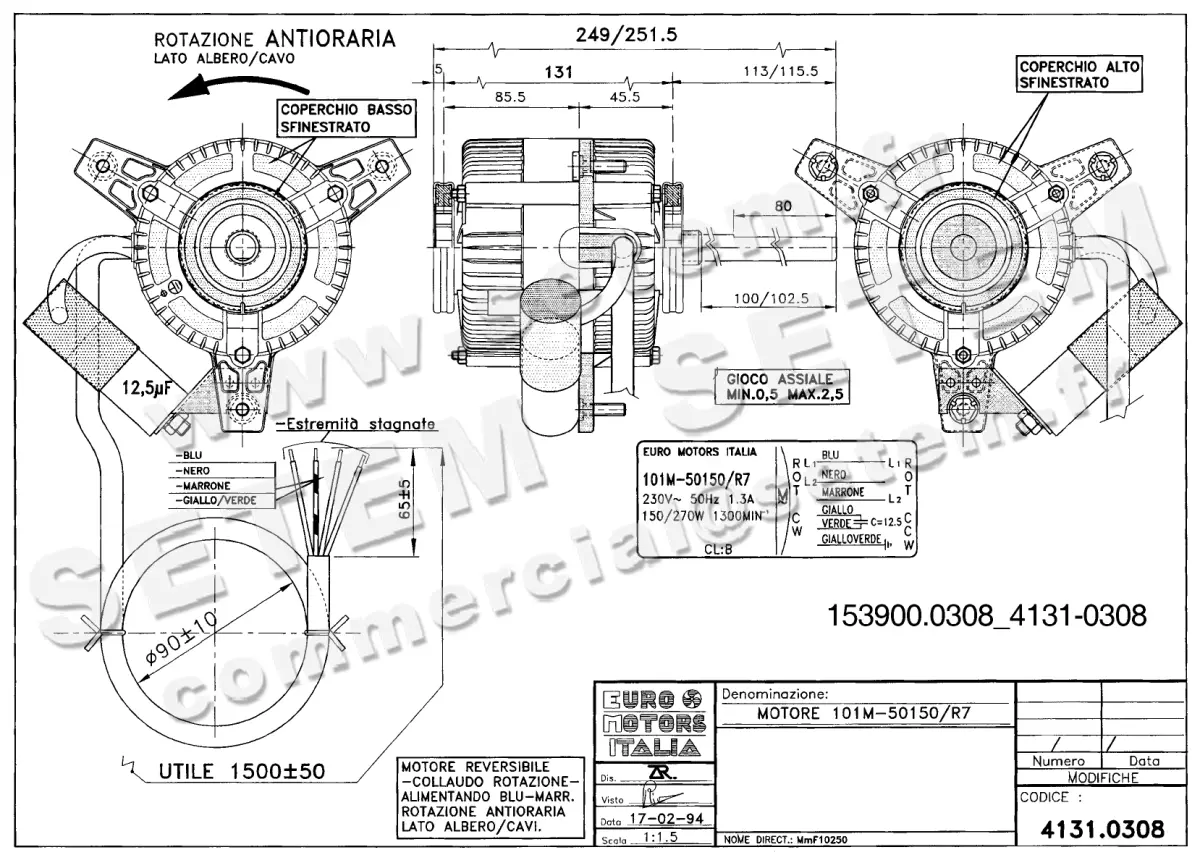 1539000308-MOTEUR EUROMOTORS 101M-50150/R7 *4131.0308*