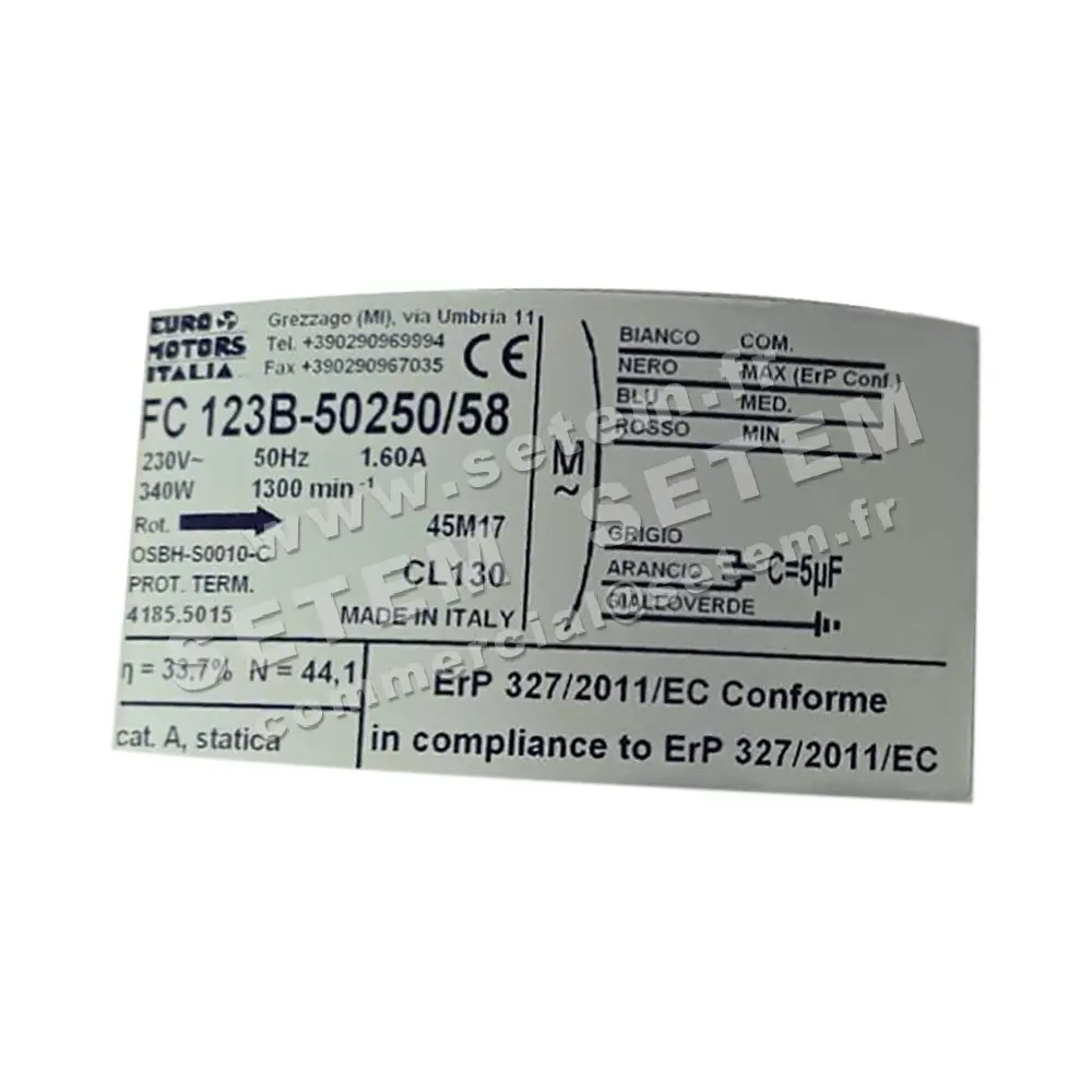 1539000363-GMV EUROMOTORS ITALIA FC123B-50250/58 *4185.5015* 2