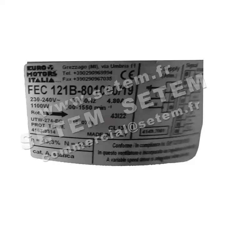 GMV FEC121B-801000/19 *4167.3314*