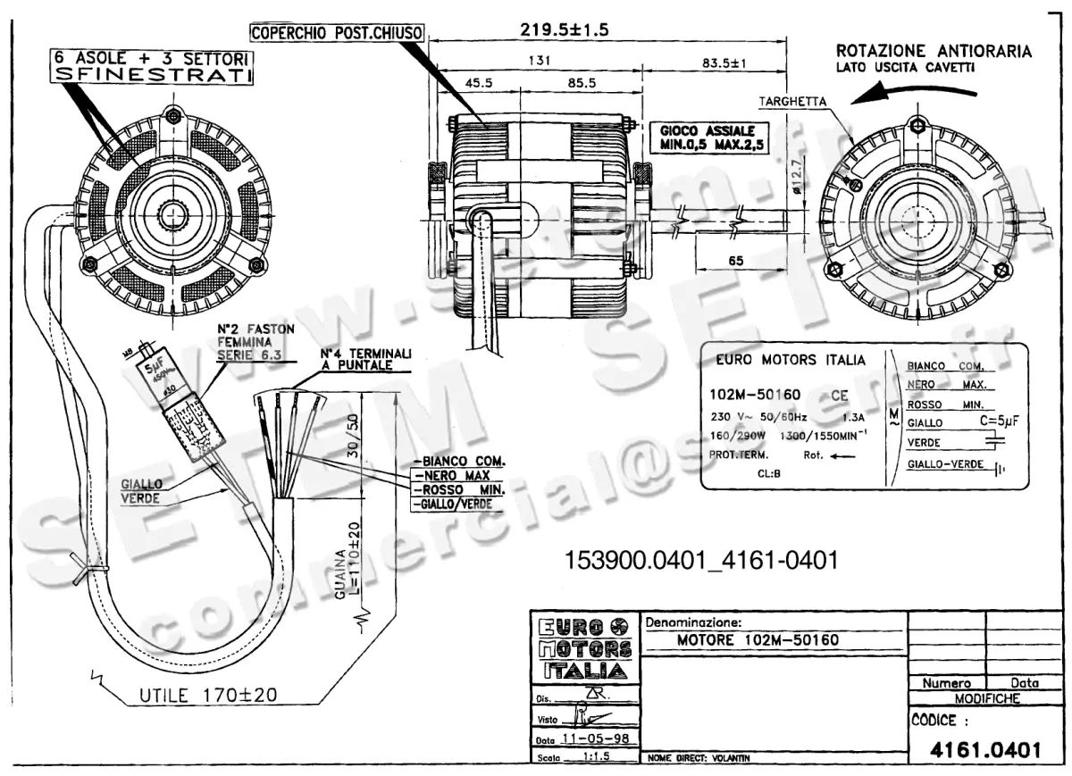 1539000401-MOTEUR EUROMOTORS 102M-50160 *4161.0401*