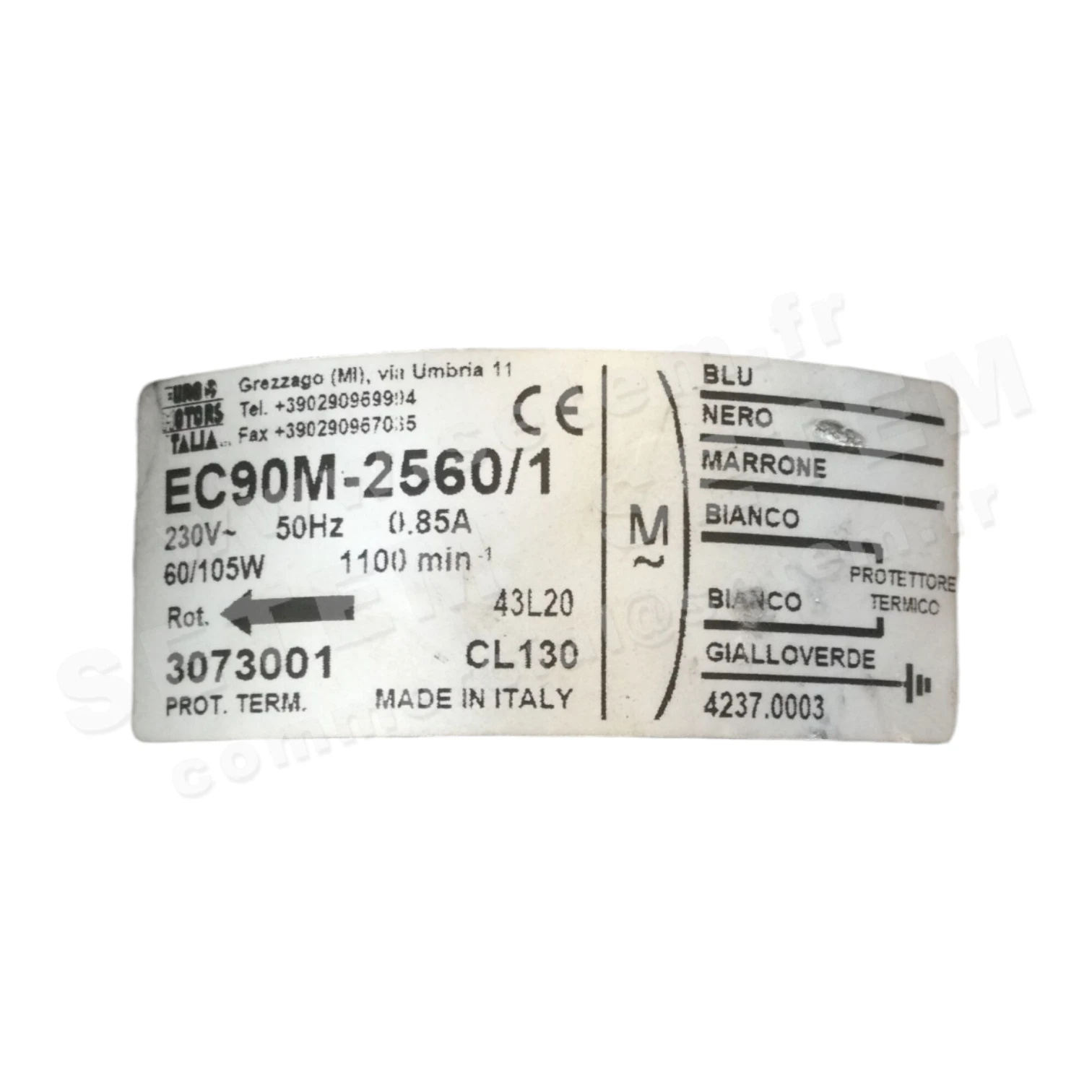 MOTEUR EC90M-2560/1 "3073001" *4237.0003*