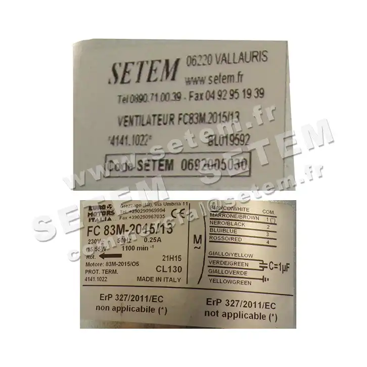 1539001022-VENTILATEUR EUROMOTORS FC83M-2015/13 *4141.1022* 3