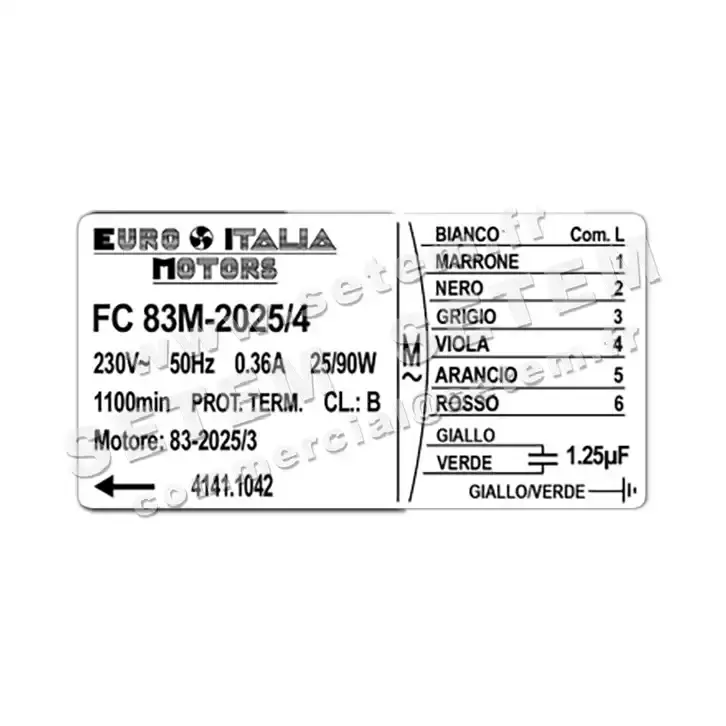 1539001042-GMV EUROMOTORS FC83M-2025/4 BRIO 20 *4141.1042* 5