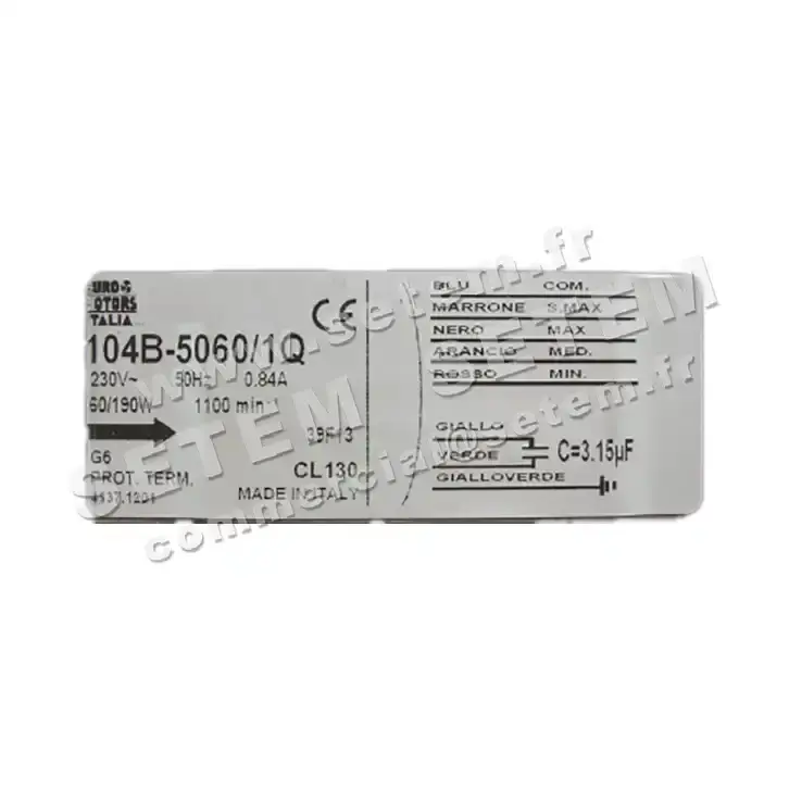 1539001201-MOTEUR EUROMOTORS 104B-5060/1Q *4137.1201* 4