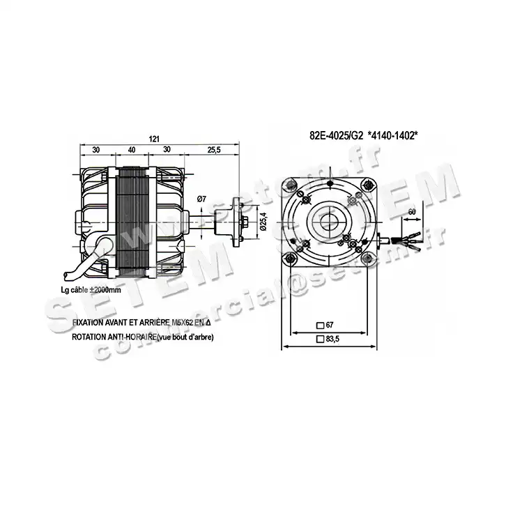 1539001402-MOTEUR EUROMOTORS 82E.4025/G2 *4140.1402* 3