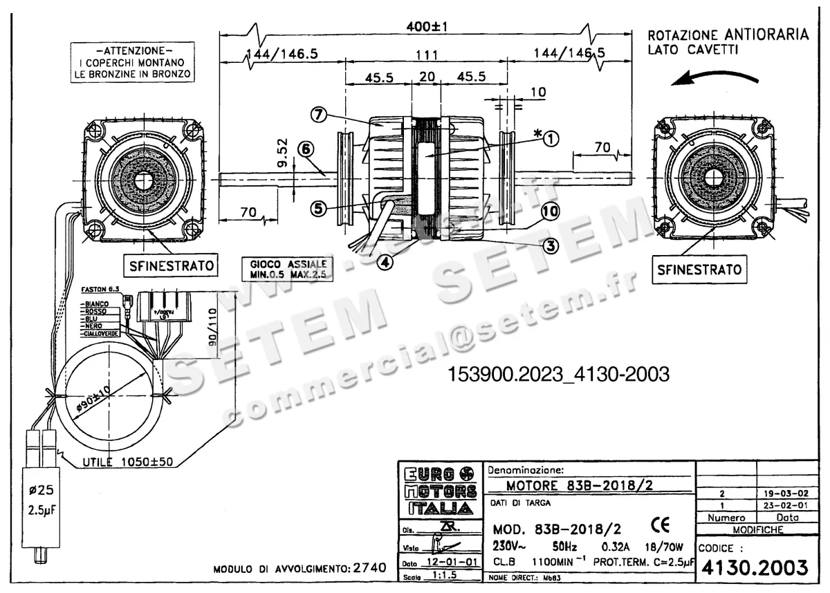 1539002023-MOTEUR EUROMOTORS 83B-2018/2 *4130.2003*