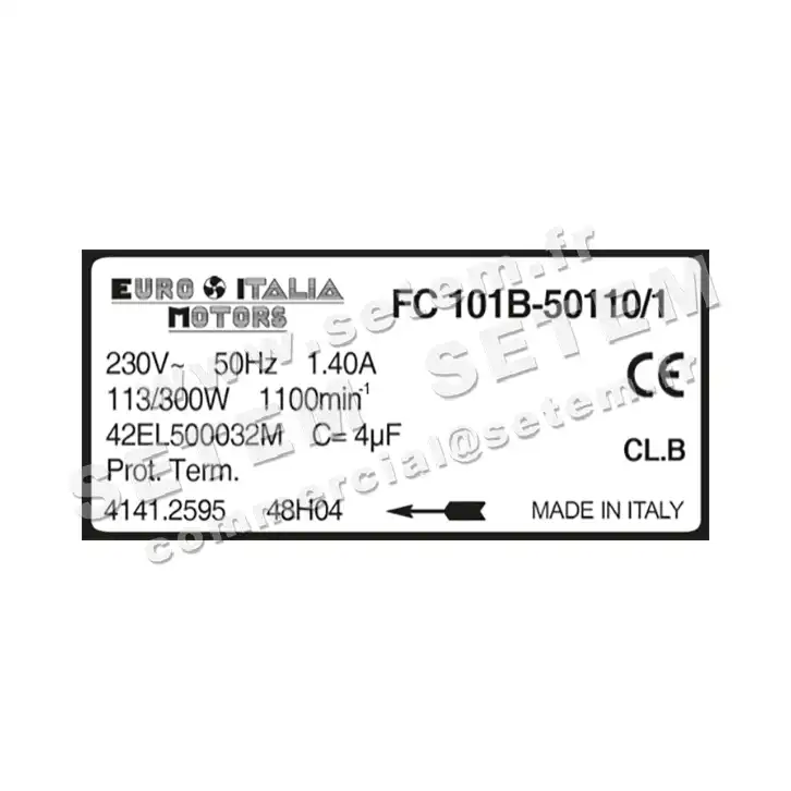 1539002285-GMV EUROMOTORS FC101B-50110/1 "42EL500032M" *4141.2595* 2