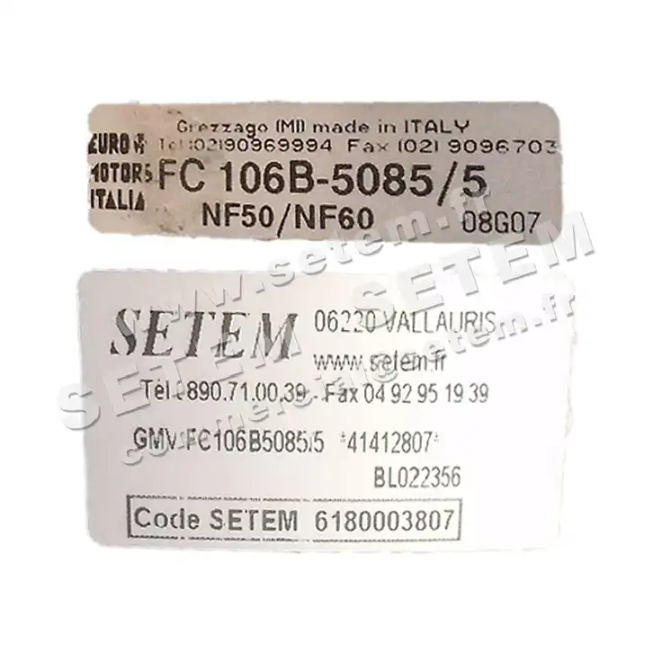 1539003807-GMV EUROMOTORS FC106B.5085/5 *4141.2807* 2