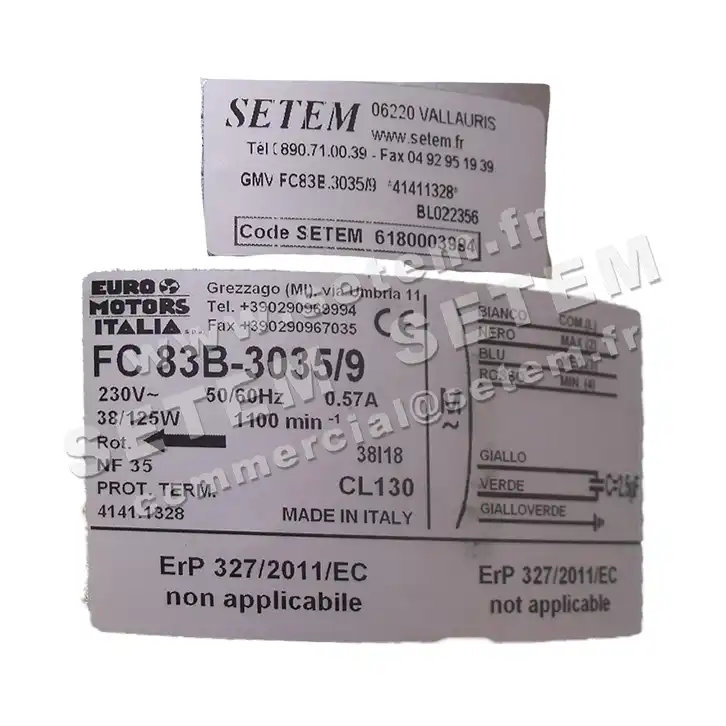 1539003994-GMV EUROMOTORS FC83B.3035/9 *4141.1328* 2