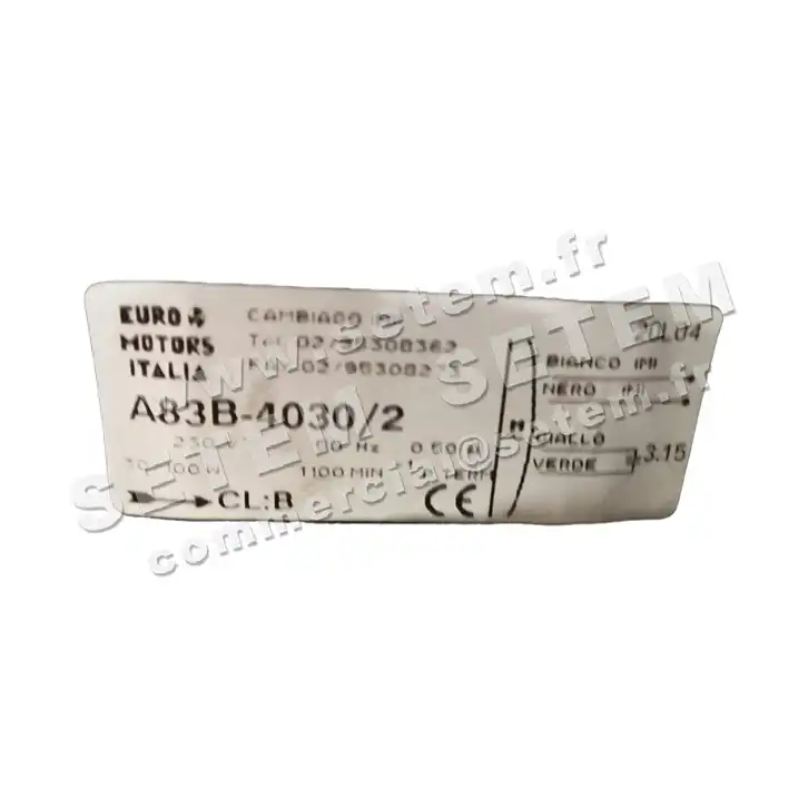 1539004005-MOTEUR EUROMOTORS A83B-4030/2 *4127.0313* 2