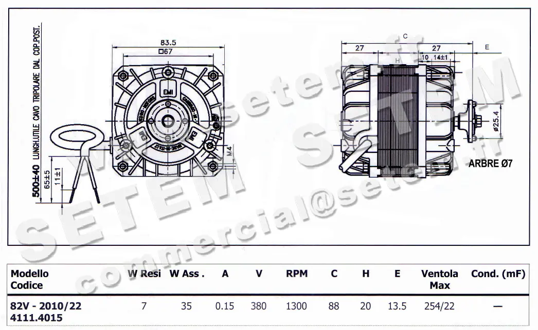 1539004015-MOTEUR EUROMOTORS 82V.2010/22 *4111.4015* 3