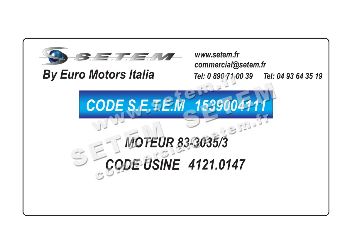 1539004111-MOTEUR EUROMOTORS 83-3035/3 *4121.0147*