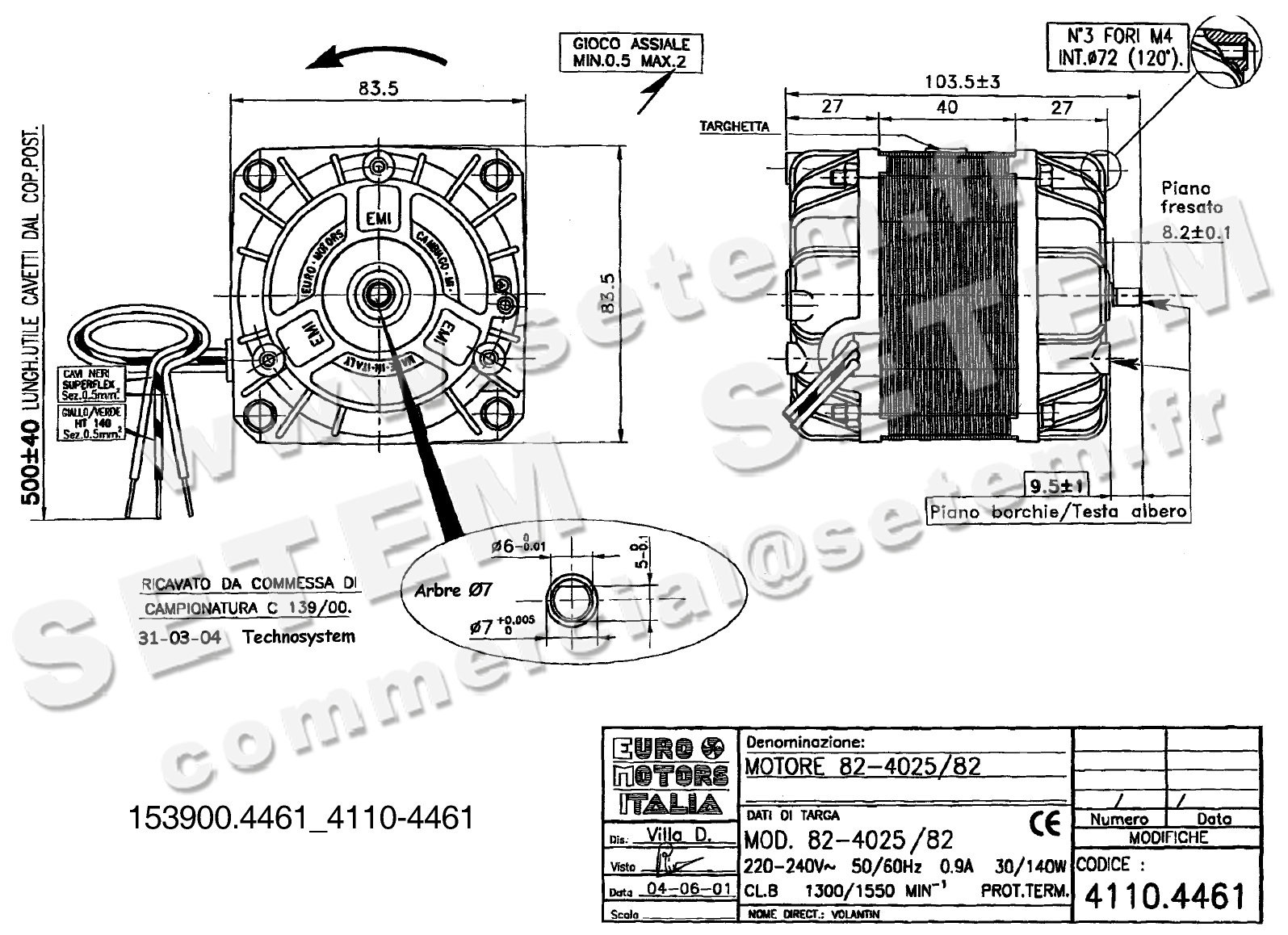 1539004461-MOTEUR EUROMOTORS 82.4025/82 *4110.4461* 2